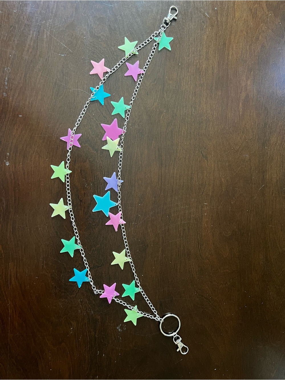 Hilary Duff Glow in the Dark Star Belt!!! Lucky Me Tour - Lizzie McGuire - Picture 5 of 9